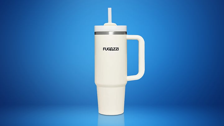 Image of a complimentary thermal cup FUGAZZI